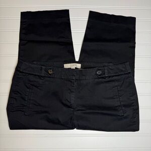 LOFT Petites Cropped Pants Size 10P Black